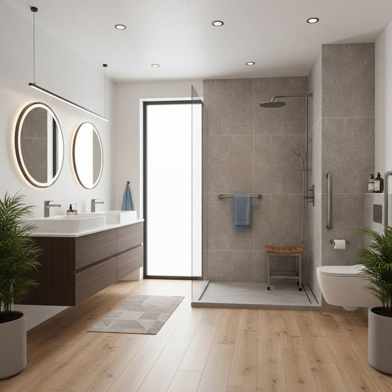 Featured image for Bathrooms That Age With You: Universal Design 2026