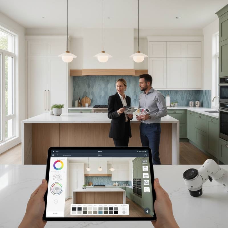 Featured image for AI Color Matching Transforms Kitchen Design Process