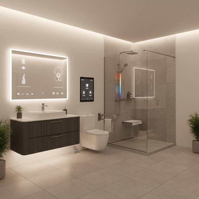 Featured image for Smart Bathroom Tech That Prevents Falls at Home