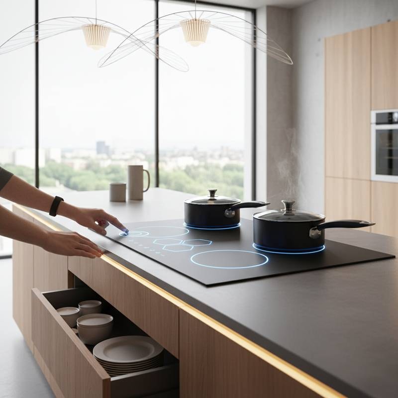 Featured image for Why Flexible Induction Cooktops Dominate in 2026