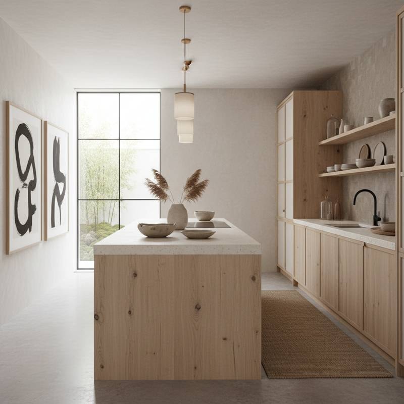 Featured image for Japandi Wabi-Sabi: The Kitchen Style That Calms Chaos