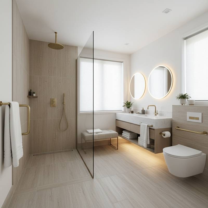 Featured image for Age-Friendly Bathrooms Embrace Elegant Universal Design