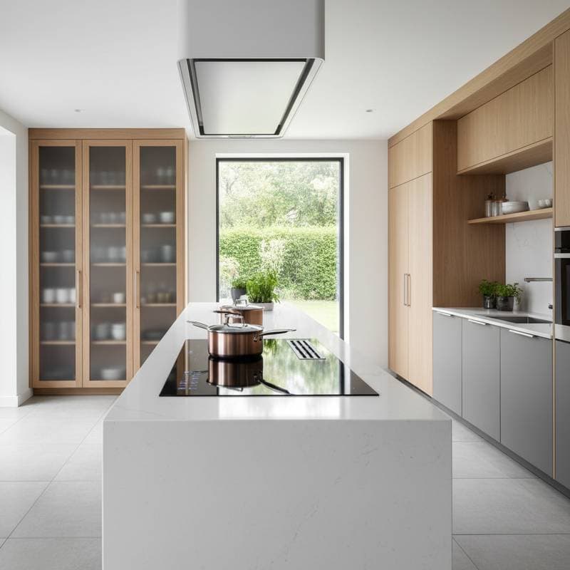 Featured image for Induction Cooking Transforms Kitchen Design in 2025