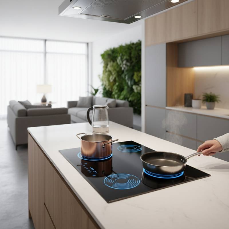 Featured image for Why Induction Cooktops Beat Gas for Speed and Safety