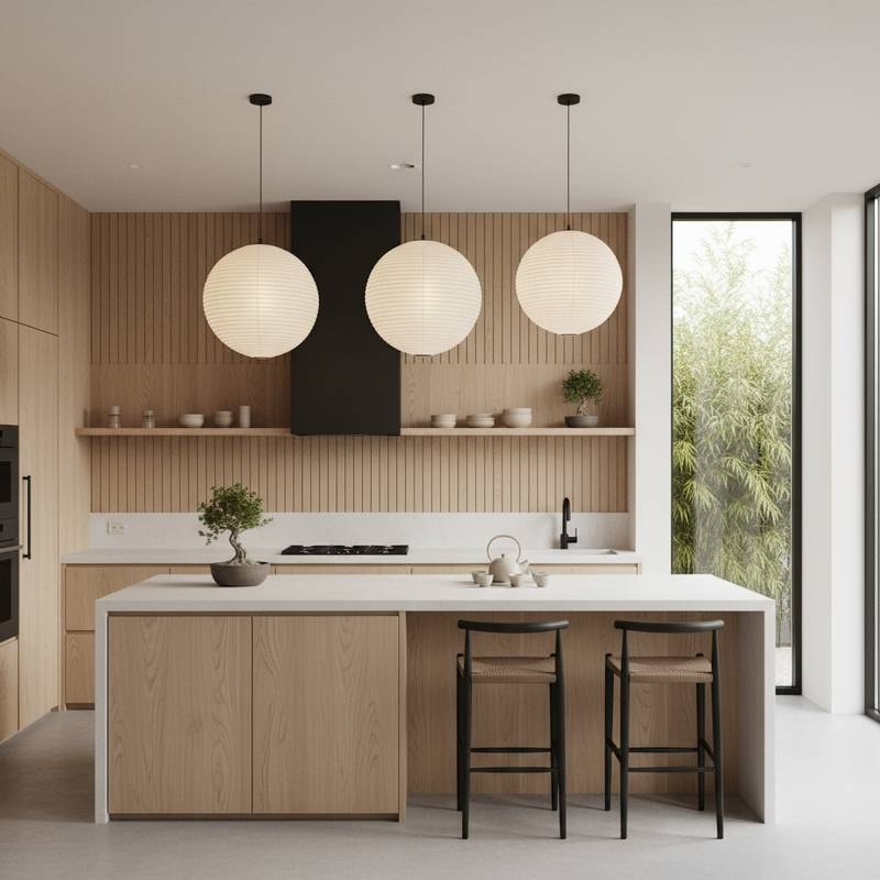 Featured image for Why Japandi Rules 2025 Kitchen Remodels