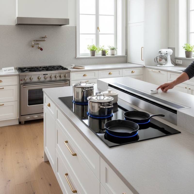Featured image for Why Induction Outperforms Gas in Modern Kitchens