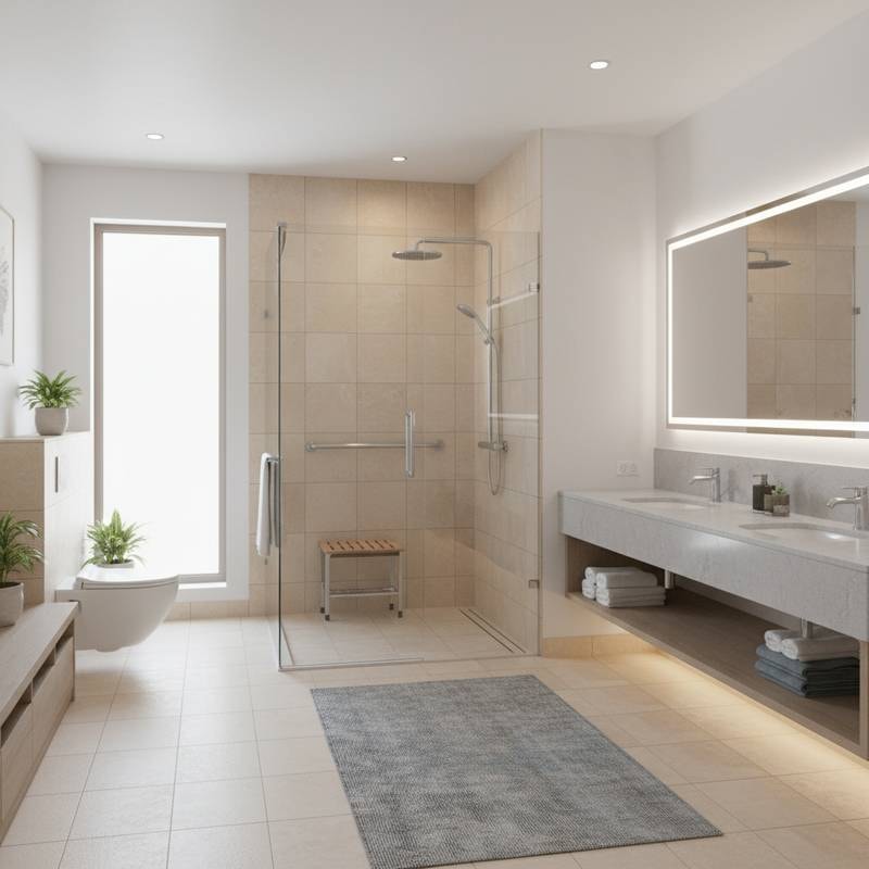 Featured image for Universal Design Transforms Bathrooms Into Lifelong Sanctuaries