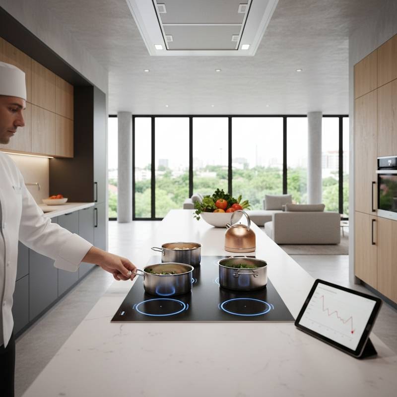 Featured image for Why Induction Zones Beat Gas in Energy-Efficient Kitchens