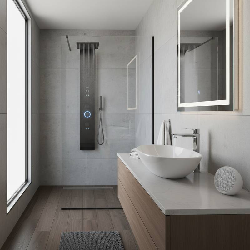 Featured image for Voice Showers and Touchless Faucets Go Mainstream