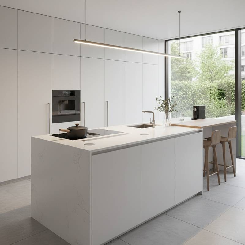 Featured image for Induction Kitchens Redefine Modern Design Standards