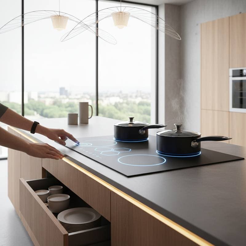 Featured image for Why Flexible Induction Cooktops Dominate in 2026